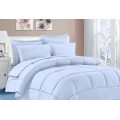 ABSOLUTELY STUNNING 5 PIECE 100% COTTON KING SIZE COMFORTER SET- VARIOUS COLOURS