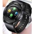 V8 SMARTWATCH - SUPPORTS MEMORY CARD + BLUETOOTH + SIMCARD