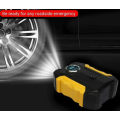 Portable Car air pump with LCo display and LED lights