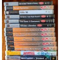 PSP + 11 Games + 2 Movies + Charger + Fifa Decal + Box - Free Shipping