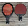 Tennis Racket + table Tennis Paddle for Nintendo Wii