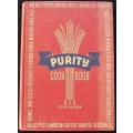 PURITY COOK BOOK 875 Tested Recipes. Watson, Kathleen M