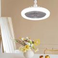 360° Rotation LED Ceiling Light With Fan 6500K