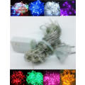 10metres 220V LED Christmas lights with flashing patterns & Tail plugs