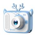 Christmas gift Aerbes AB-SX01 Deer Kids Image And Video Camera With Lanyard, 5 Built In Games