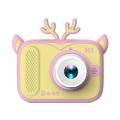 Christmas gift Aerbes AB-SX01 Deer Kids Image And Video Camera With Lanyard, 5 Built In Games