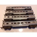 TRI-ANG COACHES MADE IN  SOUTH AFRICA    X4