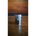 Vintage 1950`s Miniature Silver Keyring Oil Lighter..