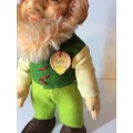 WOW - STEIFF 1950's/1960's - LUCKI THE GNOME - WITH TAG - SUPER RARE FIND -