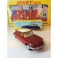 DINKY TOYS - ATLAS EDITION - COMBO DEAL - CITROËN DC19 & SET ROAD SIGNS  - BRILLIANT -