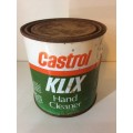 CASTROL KLIX HAND CLEANER CAN / OIL CAN  - GREAT FIND - 500grams