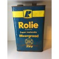 ROLIE FIVE LITER OIL CAN  - VERY RARE OIL CAN -