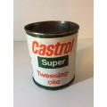 CASTROL TWO STROKE CAN / OIL CAN  - GREAT FIND - 200ml