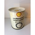 SHELL RETINA X GREASE CAN / OIL CAN  - GREAT FIND - 500grams