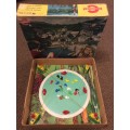 VINTAGE SPANISH CONGOST TIN & PLASTIC FISHING GAME - AMAZING AND RARE FIND -