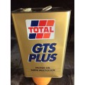 TOTAL GTS - FIVE LITRE OIL CAN  / OIL CAN  - GREAT FIND -