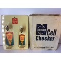 VINTAGE NATIONAL NEW OLD STOCK CELL/BATTERY CHECKER - GREAT FIND - WORKING & MUST HAVE -