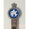 OLD RAC SOUTH AFRICAN CAR BADGE - GREAT FIND -