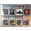 COLLECTION OF EIGHT 1980s CLASSIC CASETTE TAPES - BID PER TAPE FOR LOT - MAKE YOUR OWN MIX TAPE! -