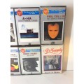 COLLECTION OF EIGHT 1980s CLASSIC CASETTE TAPES - BID PER TAPE FOR LOT - MAKE YOUR OWN MIX TAPE! -