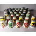 35 CERAMIC THIMBLES WITH GREAT SUBJECT MATTER - BID PER THIMBLE TO TAKE ALL 35 -