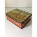 VINTAGE GIBSONS CREAM TOFFEE TIN FROM ENGLAND