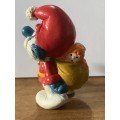 FARTHER XMAS SMURF - 1981 PEYO HONG KONG -