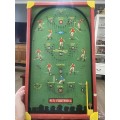 1960s BAGATELLE PINBALL FOOTBALL GAME - MADE IN KAY ENGLAND - SUPER RARE AND WORKING -
