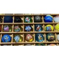 COLLECTION 89 VINTAGE BIG MARBLES - 11 LATE 1990s POKÉMON MARBLES INCLUDED - JOBLOT -