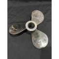 LARGE STAINLESS STEEL BOAT PROPELLER
