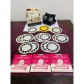 VINTAGE VIEW MASTER USA WITH LARGE LOT GREAT REELS SEE PICTURES