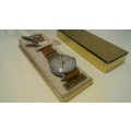 Boxed 1950s Studio Swiss Made Gents Wristwatch