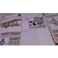 Lot of 16 Highly collectible Royal Air Force First Day Covers from the 70s , *****LOT 3****