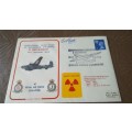 Lot no 4 , Royal air force Individually Numbered and Hand Signed Cover from the 1970s ultra Rare