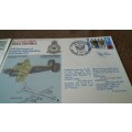 Lot no 8 ,  Royal air force Individually Numbered and Hand Signed Cover from the 1970s ultra Rare