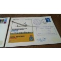 Lot no 10 ,  Royal air force Individually Numbered and Hand Signed Cover from the 1970s ultra Rare
