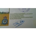 Lot no 1 , Royal air force Individually Numbered and Hand Signed Cover from the 1970s ultra Rare