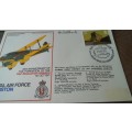 Lot no 6 , Royal air force Individually Numbered and Hand Signed Cover from the 1970s ultra Rare