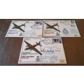 Lot no 8 ,  Royal air force Individually Numbered and Hand Signed Cover from the 1970s ultra Rare Lo