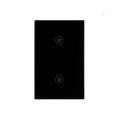 Smart Wi-Fi Light Switch  2 Gang Black - Now with 2 way switching -works with Alexa