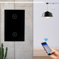 Smart Wi-Fi Light Switch  2 Gang Black - Now with 2 way switching -works with Alexa