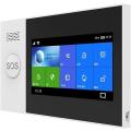 Tuya/ Smart Life Touch Screen Wireless SOS Alarm Home Security Alarm System with GSM&WiFi