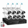 8 Channel P2P Wireless CCTV System Completely Kit