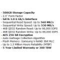 500GB Samsung 870 Evo SATA 2.5Inch SSD Solid State Drive (MZ-77E500BW)