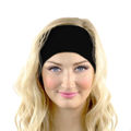 FUNki Plain Black Adult Headband