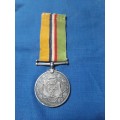 1 x War Medal and Silver 5 Shielling,s all for 1 bidding