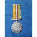 1 x War Medal and Silver 5 Shielling,s all for 1 bidding