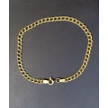 `DOUBLE LINK` 9CT Yellow Gold Bracelet ( GENUINE GOLD )