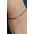 `DOUBLE LINK` 9CT Yellow Gold Bracelet ( GENUINE GOLD )