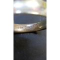`Tiffany and Co.` 925 Sterling Silver Plated `HIGH QUALITY NAMEBRAND` Cuff Bangle